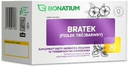 Bonatium Bratek (fiołek trójbarwny) herbata ziołowa, 2gx30 sztuk
