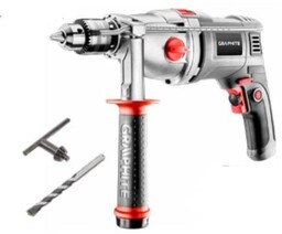 Graphite Wiertarka udarowa dwubiegowa 1050W,uchwyt kluczykowy 13 mm,