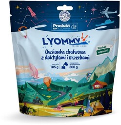 Liofilizat Lyommy Owsianka chałwowa z daktylami i orzechami