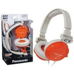 Słuchawki nauszne Panasonic RP-DJS400 pomarańczowe