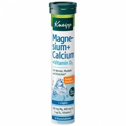 Magnez + Wapń + D3 Tabletki musujące Kneipp,
