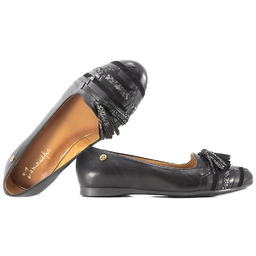 MACIEJKA 04016-01 BALERINKI DAMSKIE PÓŁBUTY 37 Czarny