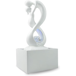Zen''Light - Nowoczesna fontanna wewnętrzna Amor White