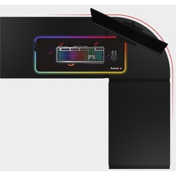 Huzaro Biurko gamingowe narożne Hero 6.3 Black 154