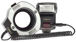 Lampa Tumax DMF-880 + lampa makro do Canon