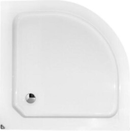 BESCO BAA-80 Besco Alex brodzik półokrągły 80x80 cm