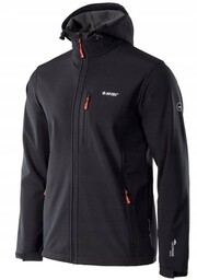 Hi-Tec, Kurtka męska Softshell, wiatrówka Czarna, XXL