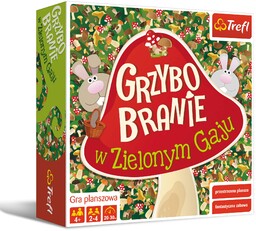 Trefl Grzybobranie w Zielonym Gaju Rodzinna Gra Planszowa