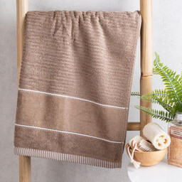 Decodoma Ręcznik kąpielowy frotte TEO taupe 70 x