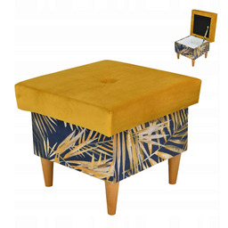 Pufa puf podnóżek otwierana ze schowkiem