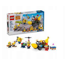 LEGO Minionki - Minionki bananowy wóz bananowóz auto