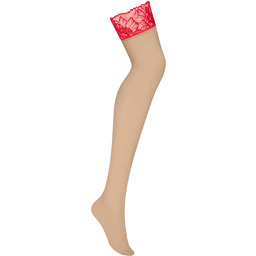 Obsessive Matildea Stockings Red