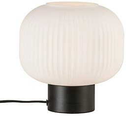 Nordlux Stołowa lampa szklana MILFORD 48965001 z wtyczką