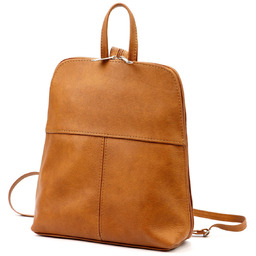 Stylowy Praktyczny Damski plecak-torebka skórzana z kieszeniami Voyager