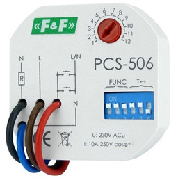 Przekaźnik czasowy wielofunkcyjny do puszki p/t 60 F&F