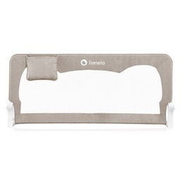 LIONELO Barierka ochronna do łóżka Hanna Beżowy