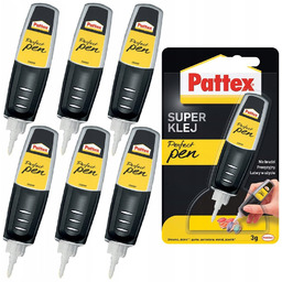 Super klej PATTEX Perfect Pen, 6 szt. -