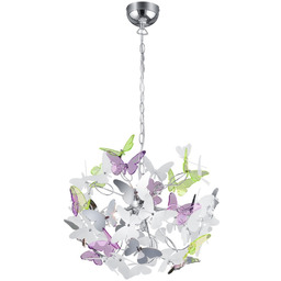 Lampa wisząca ozdoby w kształcie motylków BUTTERFLY R30214017