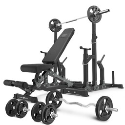 Marbo Sport Zestaw MS2_2.0_83KG Ławka dwustronna + stojaki