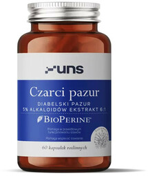 UNS Czarci Pazur Diabelski Pazur 5% Alkaloidów Ekstrakt