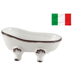 Mydelniczka 135x80x58 mm do postawienia AMELIE, ceramika RETRO