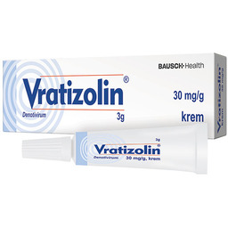 Vratizolin 3% Krem na opryszczkę, 3 g