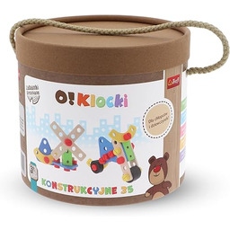 Trefl - O!Klocki Konstrukcyjne - Zestaw 35 Elementów