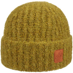 Czapka Beanie Ines Bouclé Soft by Chillouts, musztardowy,
