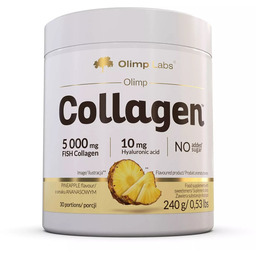 Olimp Collagen o smaku ananasowym Proszek, 240 g