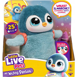 Little Live Pets Interaktywny Pingwin Pingwinek Waddles Smycz