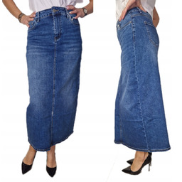 Spódnica jeansowa damska granatowa rozmiar 38