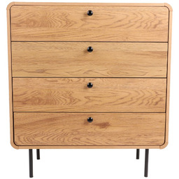 Komoda z 4 szufladami Siena (4401-1), dziki dąb,