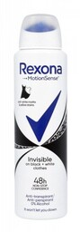 REXONA Invisible Black & White Antyperspirant damski