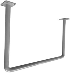 Małpiszon, drążek do podciągania sufitowy szary