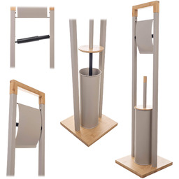 Zestaw łazienkowy Guise stojak na papier toaletowy