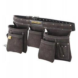Pas Monterski 3 Kieszenie Skórzany 80-113-1 Stanley
