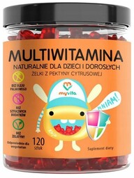 MyVita Żelki naturalne Multiwitamina 120sztuk