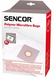 Sencor SVC 3001 Worki z mikrofibry