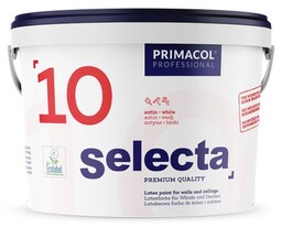 PRIMACOL Farba lateksowa Selecta 10 biała 5L