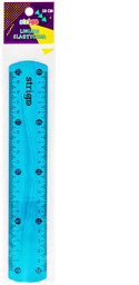 Linijka elastyczna STRIGO 20 cm, niebieska