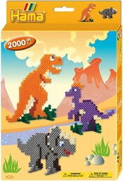 Hama Koraliki królestwo dinozaurów