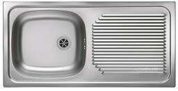Alveus Basic 60 1008843K (satyna) Zlewozmywak prostokątny