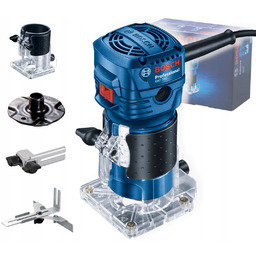 Bosch Frezarka Krawędziowa Gkf 550 550W Osprzęt