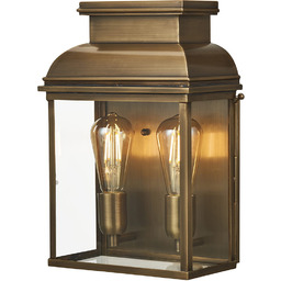 Elstead Lighting Zewnętrzny kinkiet OLD-BAILEY-L-BR Elstead IP44 styl