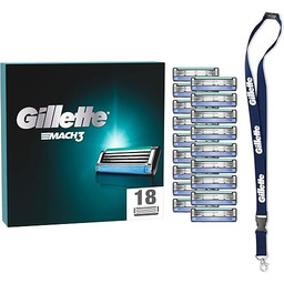Gillette Ostrza Gillette Mach 3, 18 wymiennych żyletek