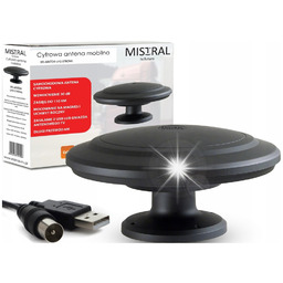 Mistral MI-ANT04 Antena samochodowa DVB-T Czarna