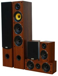 Taga Harmony TAV-506 v.2 Orzech Zestaw kolumn 5.0