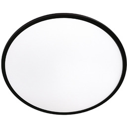 Plafon Pryzma 38 cm czarny LED CCT LP-1707/1C-38