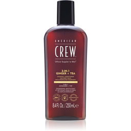 American Crew 3w1 Ginger&Tea, szampon, odżywka i żel