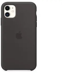 Apple Silicone Case do iPhone 11 Czarny Etui